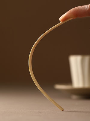 On Board Coffee Service Disposable Bamboo Stir Sticks 30pcs Packing