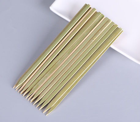 15cm Bamboo Paddle Picks Skewers for BBQ 100packs
