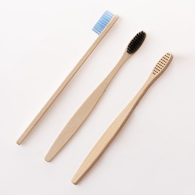 17.3cm Hotel B&B Bamboo Toothbrush Set Soft Bamboo Toothbrush