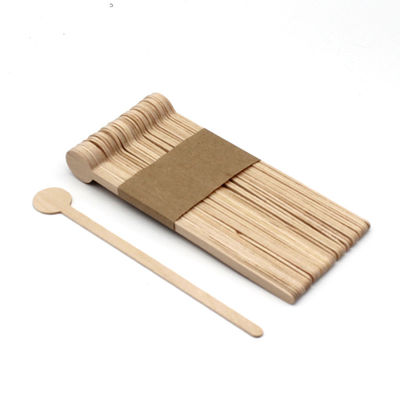 Coffee Stir Sticks 18cm Round End Eco Friendly Coffee Stirrers Wood For Hot Drinks